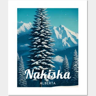 Nakiska Alberta Canada ski Posters and Art